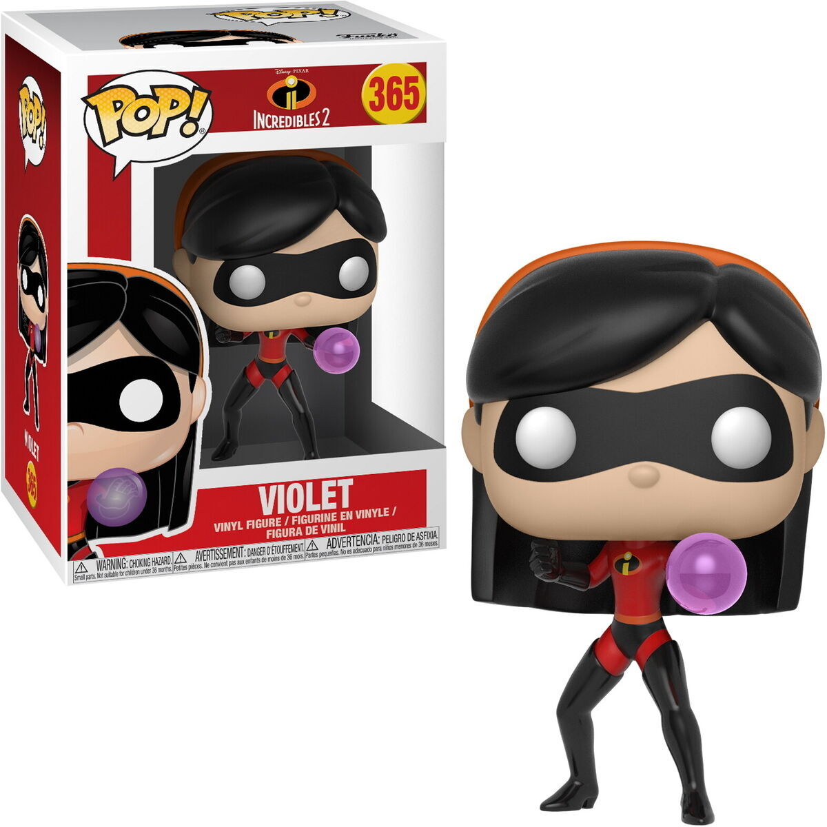 Funko Disney / Pixar Incredibles 2 POP! Disney Violet Vinyl Figure #365 [Full Color, Regular Version]